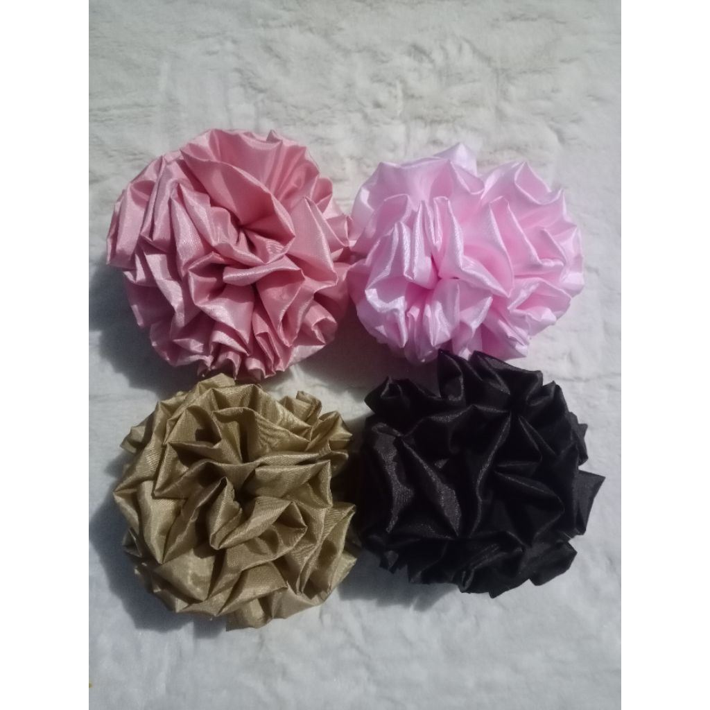 jepit hijab anti pusing/cepolan rambut hijab mawar