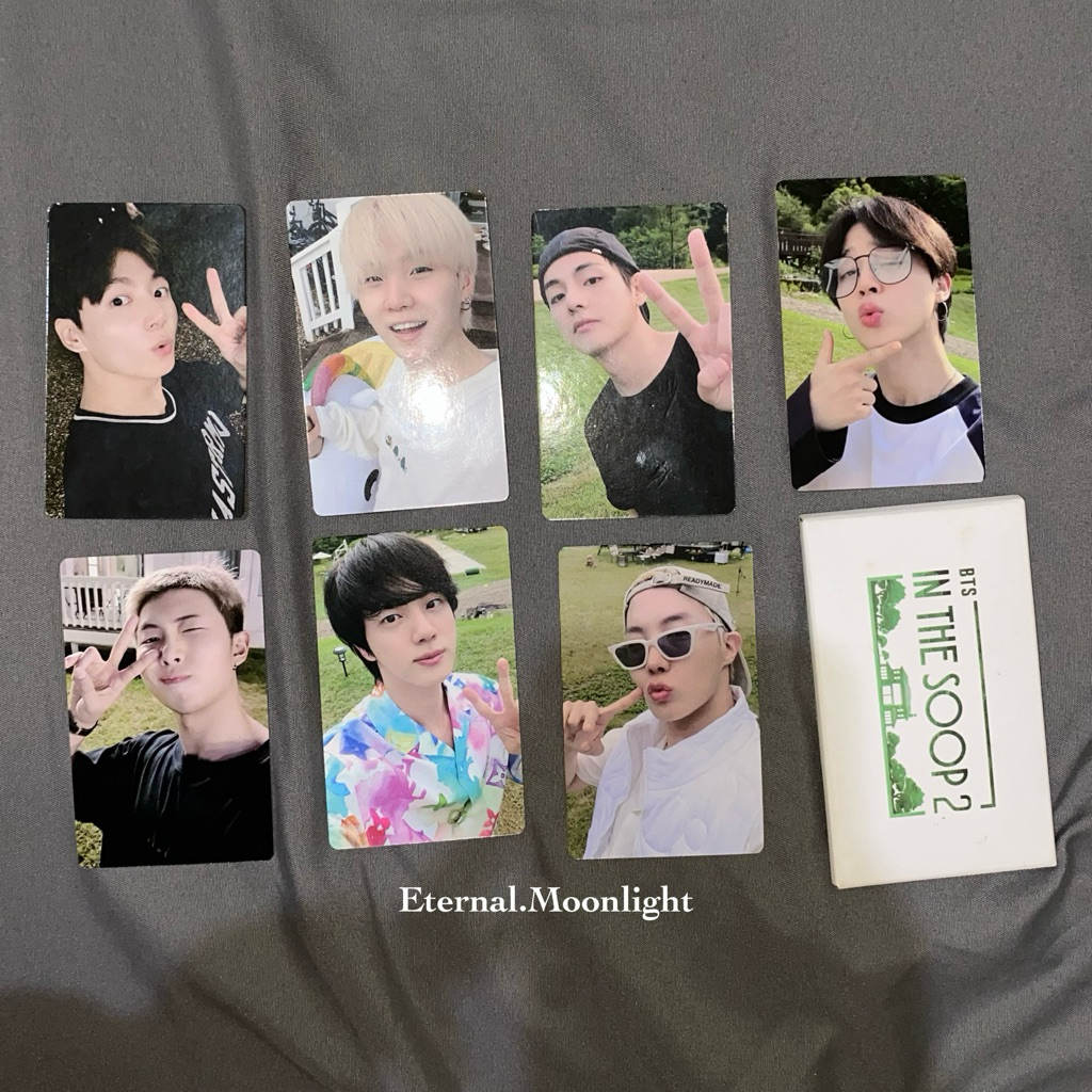 BTS IN THE SOOP 2 OFFICIAL PHOTOCARD (SET)