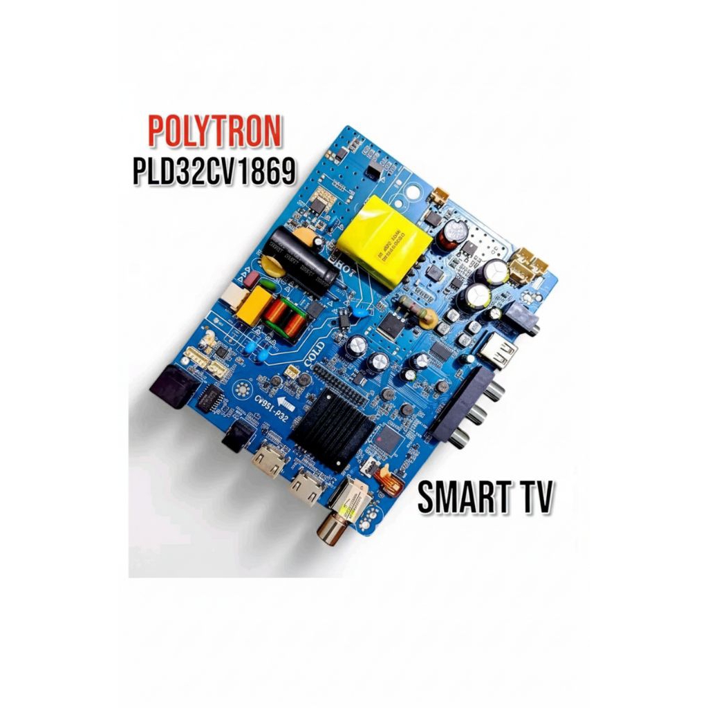 MB-MAINBOARD POLYTRON PLD 32CV1869 SMART ANDROID DIGITAL TV