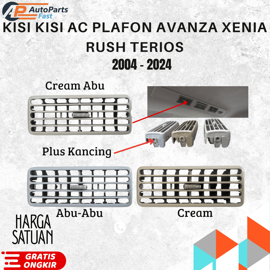Kisi-Kisi Ac Plafon Avanza Xenia Rush Terios 2004-2021