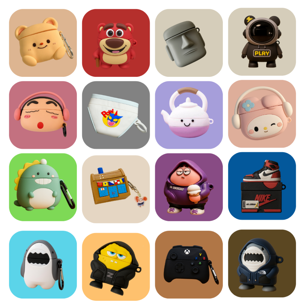 Case AirPods Gen 3 & 4 Lucu Casing AirPods by Yuumi Singed Case [Free Hook]