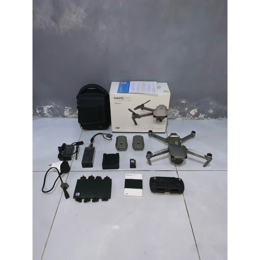 drone dji mavic pro platinum combo