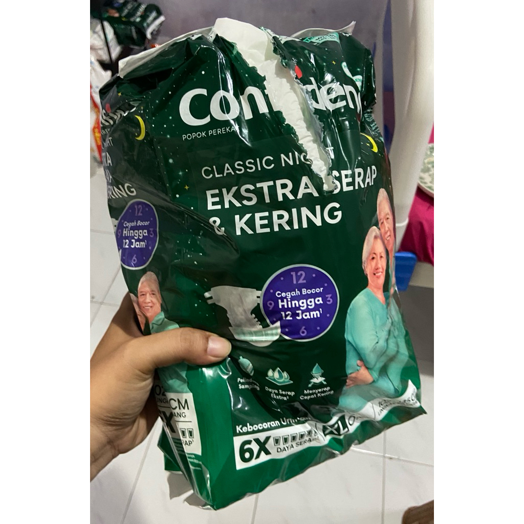 pampers confidence isi 5