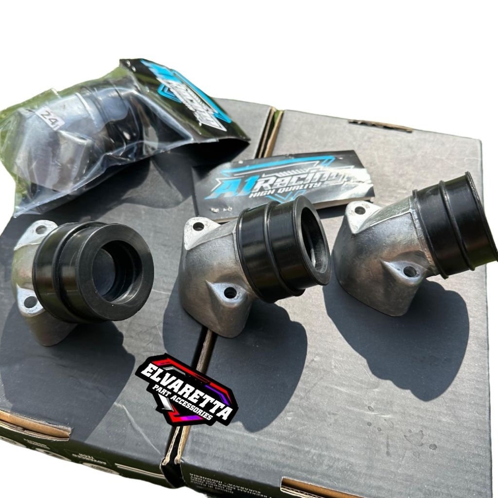 INTAKE MANIPOL INTAKE MANIFOLD A1 RACING MIO PNP KARBU PE PWK 24 26 28 30 32 34 35