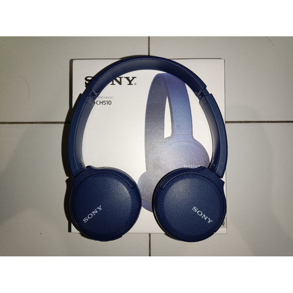 [SECOND] SONY WH-CH510 Wireless Stereo Headset BLUE