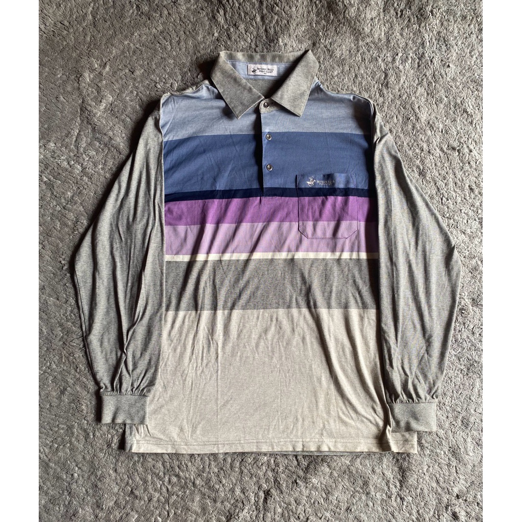 Rugby Shirt Polo Shirt Beverly Hills Polo Club BHPC