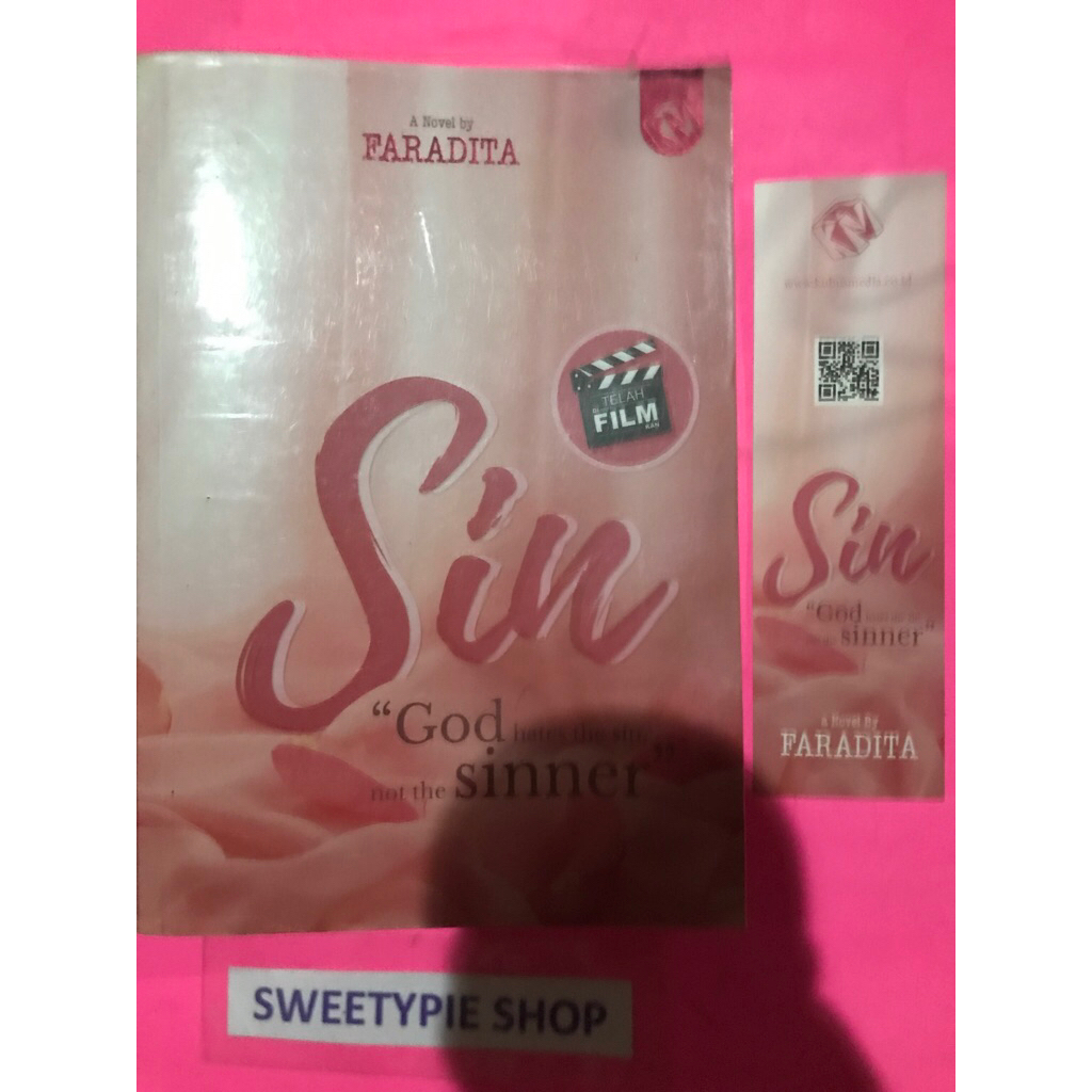 [Original] Novel Wattpad : Sin - Faradita (Preloved/Bekas)