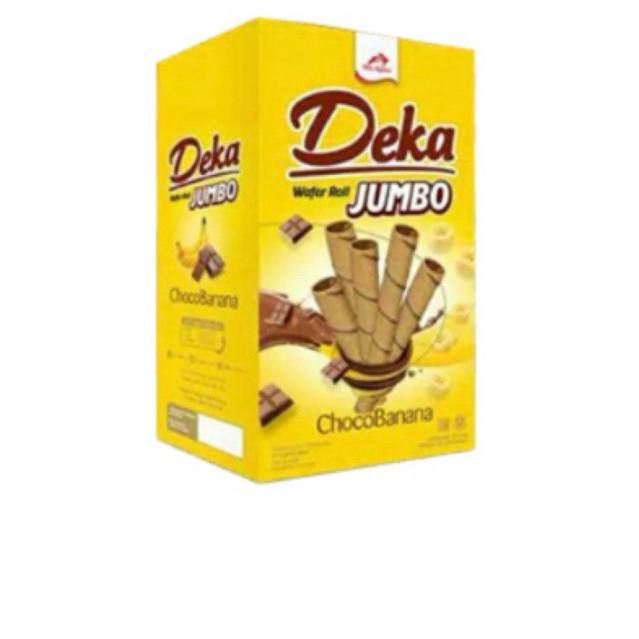DEKA WAFER ROLL JUMBO CHOCO BANANA