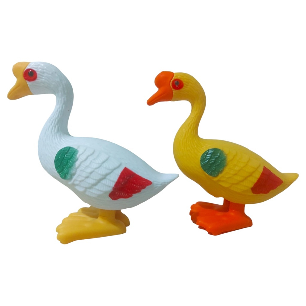 Mainan Anak Angsa Putar Lompat Bisa Berjalan BA01 / Mainan Soang Angsa Putar