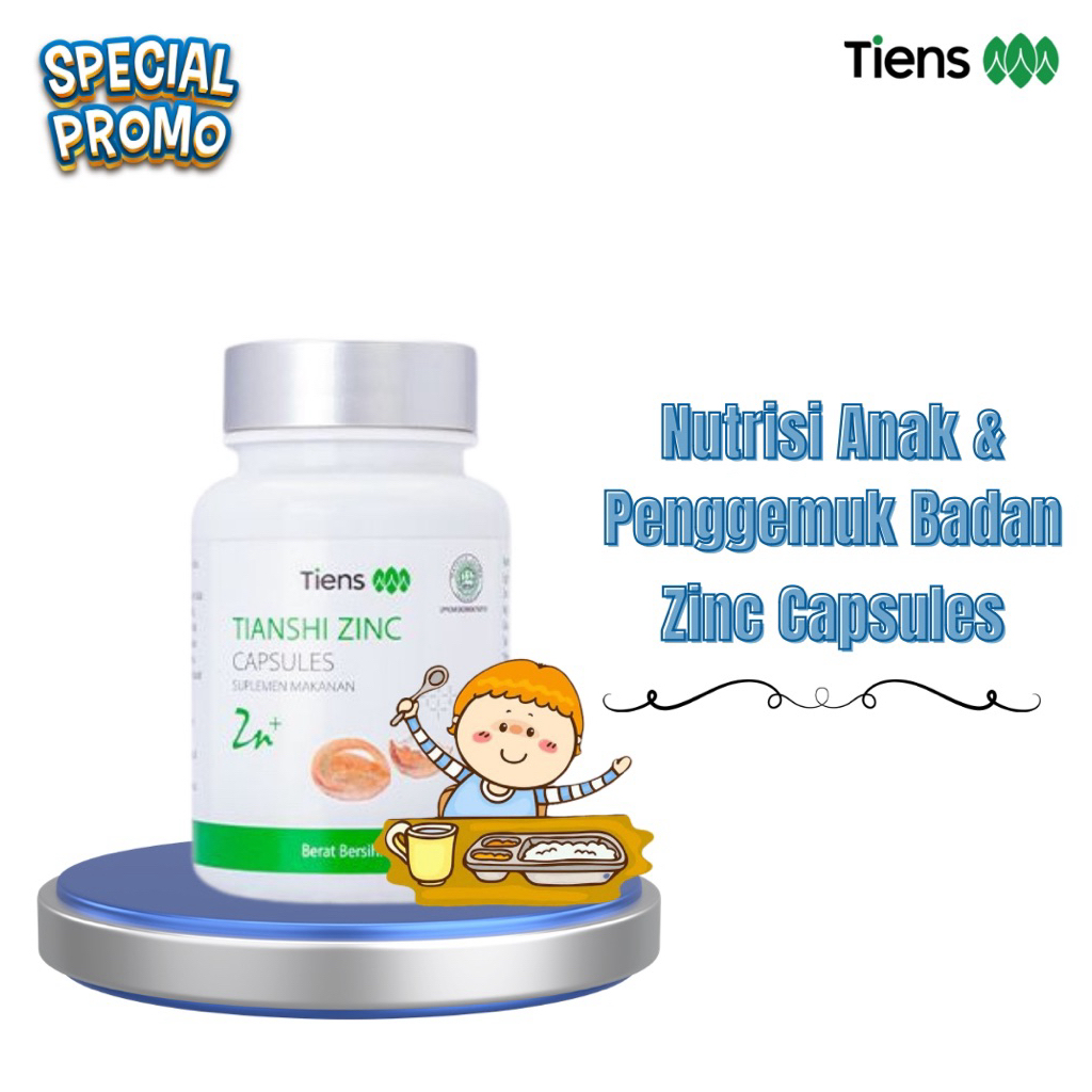 Tianshi Zinc Capsules Vitamin Penambah Nafsu Makan Anak - Multivitamin Anak - Nutrisi Anak