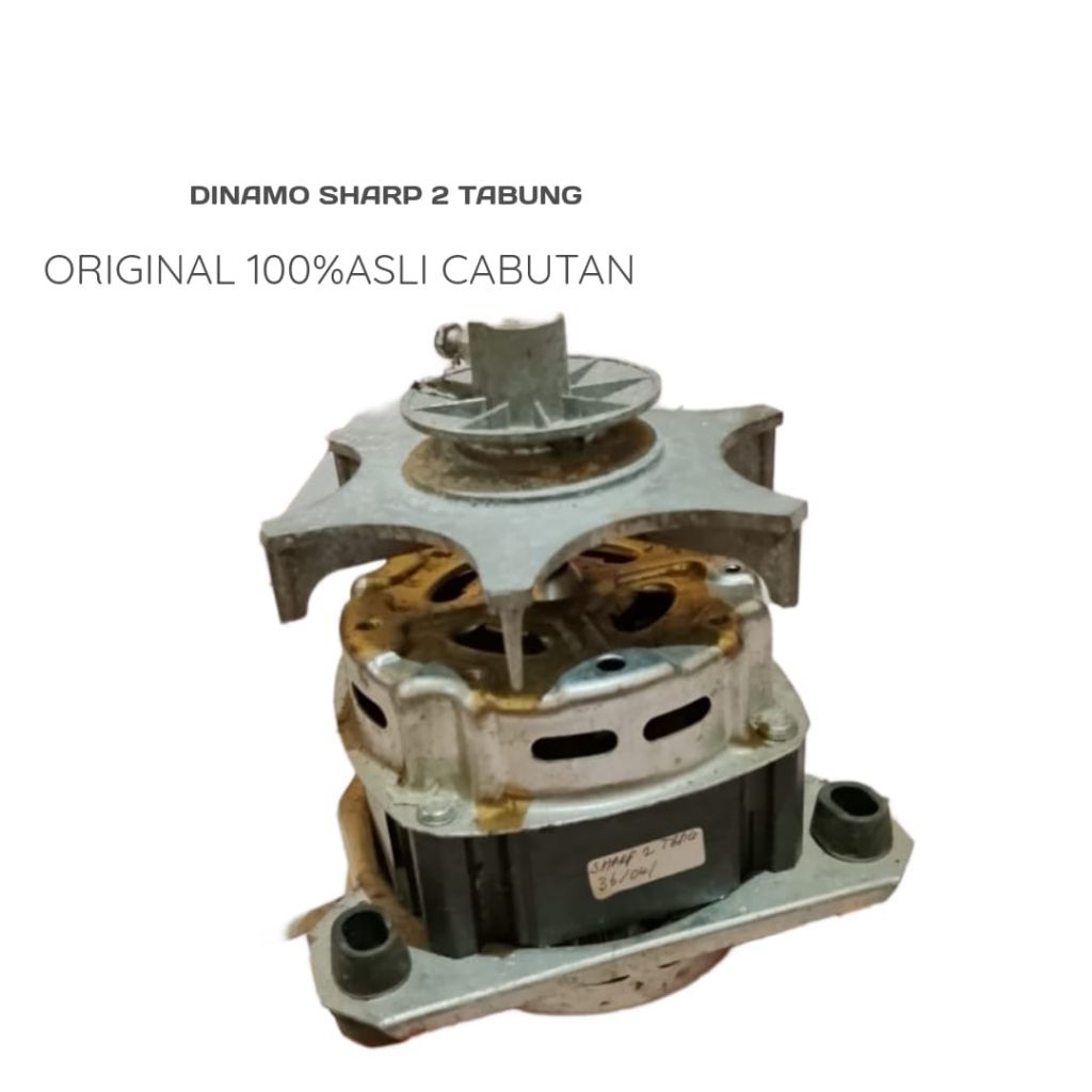 DINAMO MESIN CUCI  SHARP 2 TABUNG