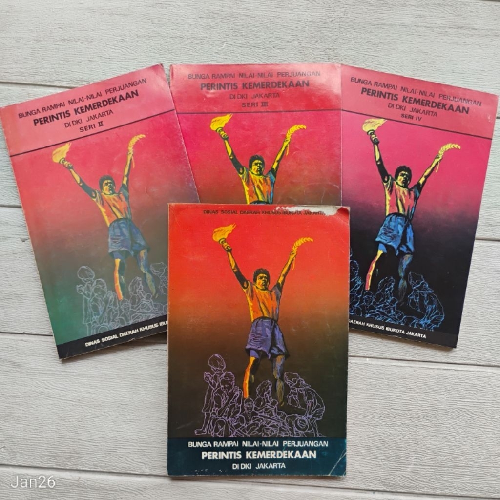 Original | Bunga Rampai Nilai-Nilai Perjuangan Perintis Kemerdekaan Di DKI Jakarta Seri I-IV