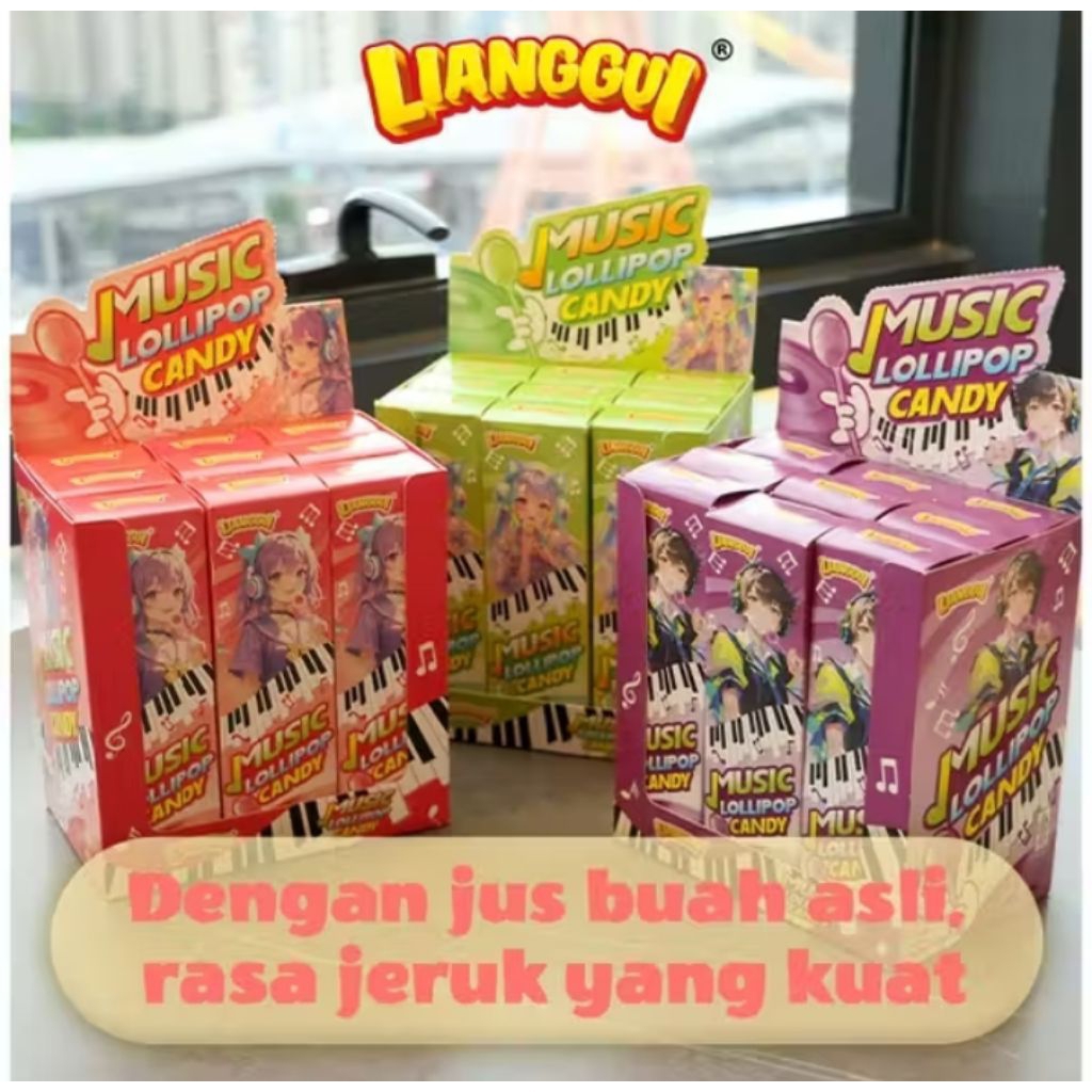 permen lolipop music viral