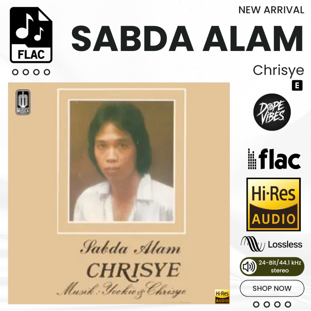 Sabda Alam (1978) Chrisye Album Lagu FLAC Hi-Res Lossless 24-Bit/44.1 kHz