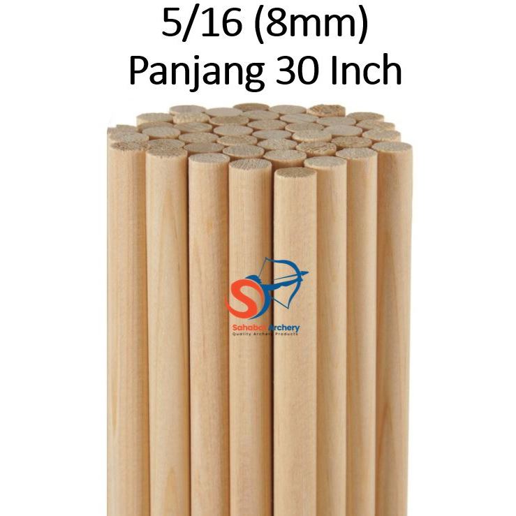 SHAFT CEDAR / POC  5/16 Panjang 30 inchi