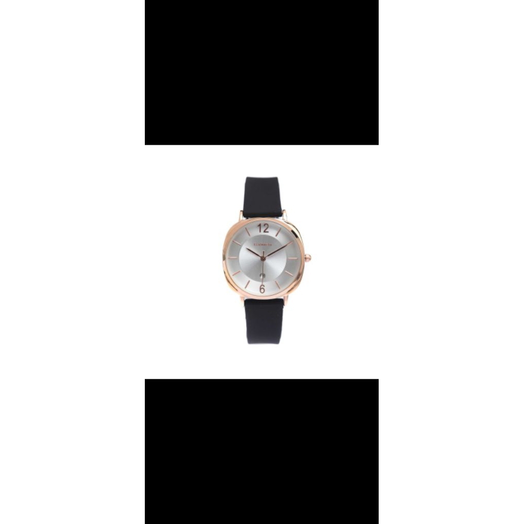 JAM TANGAN WANITA ELIZABETH RUBBER STRAP