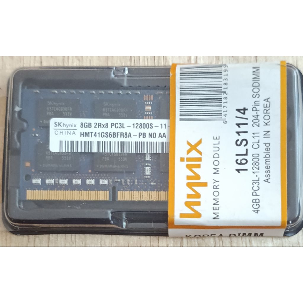 ram laptop DDR3L 8gb