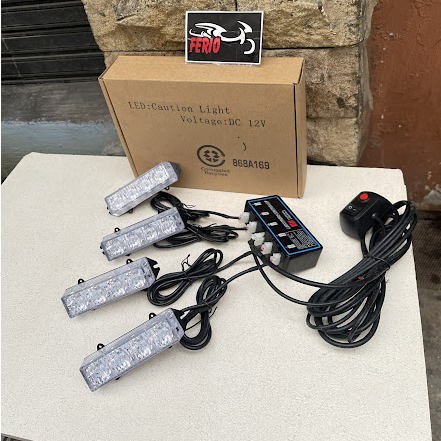 LAMPU LED 4x4 MATA BLITZ FLASH 12V Lampu strobo 4x4 2745 12v