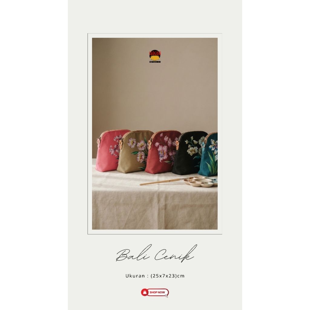 Tas Selempang Lukis New Bali Cenik Bag SHAGIDA • Souvenir & Oleh - oleh Khas Bali
