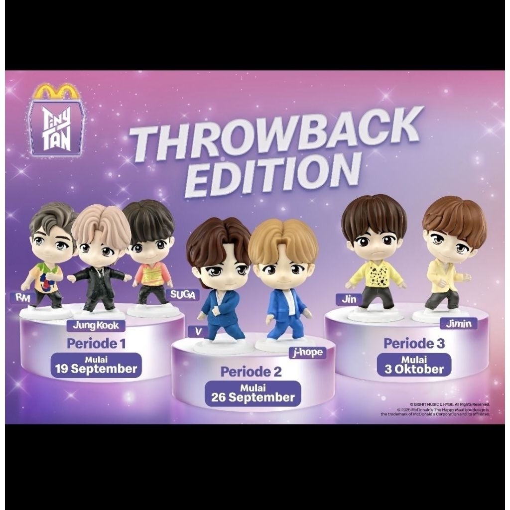 Happy Meal McDonald MCD TinyTan