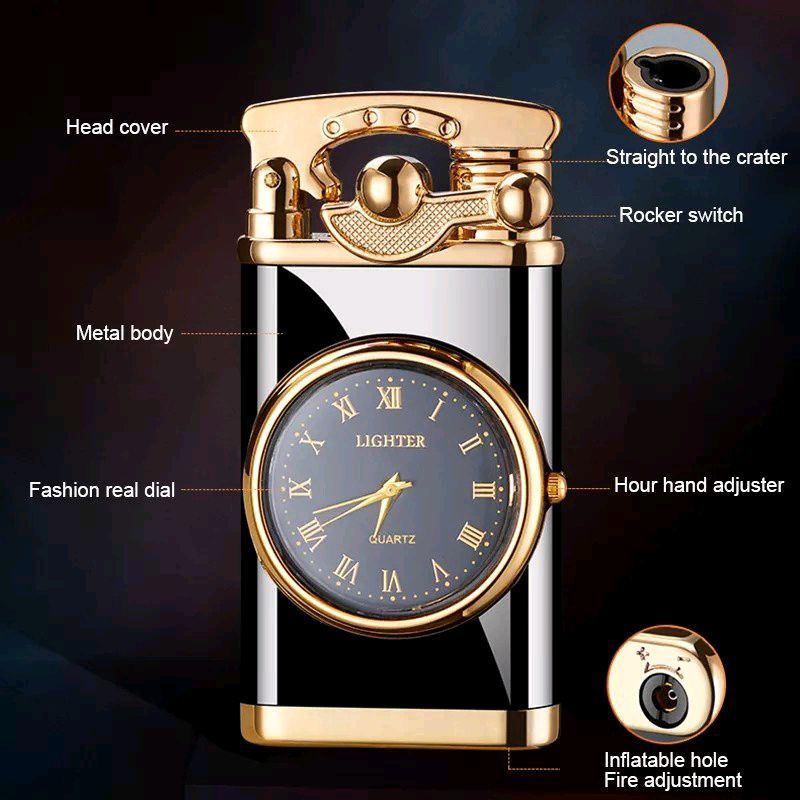 korek api Jam Premium lighter Korek Api Jam korek api Unik Keren cocok Buat Kado mancis korek