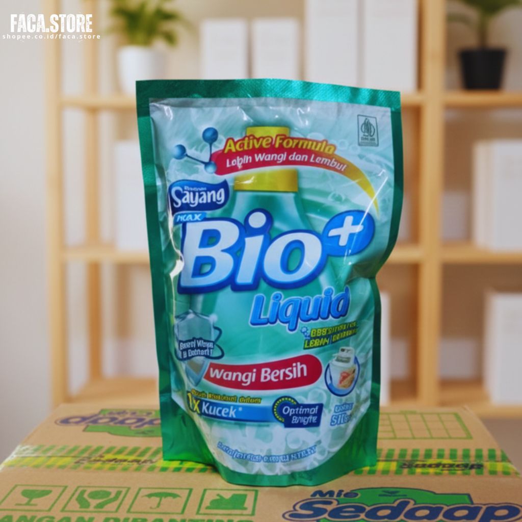Detergent sayang bio + liquid cair 510ml