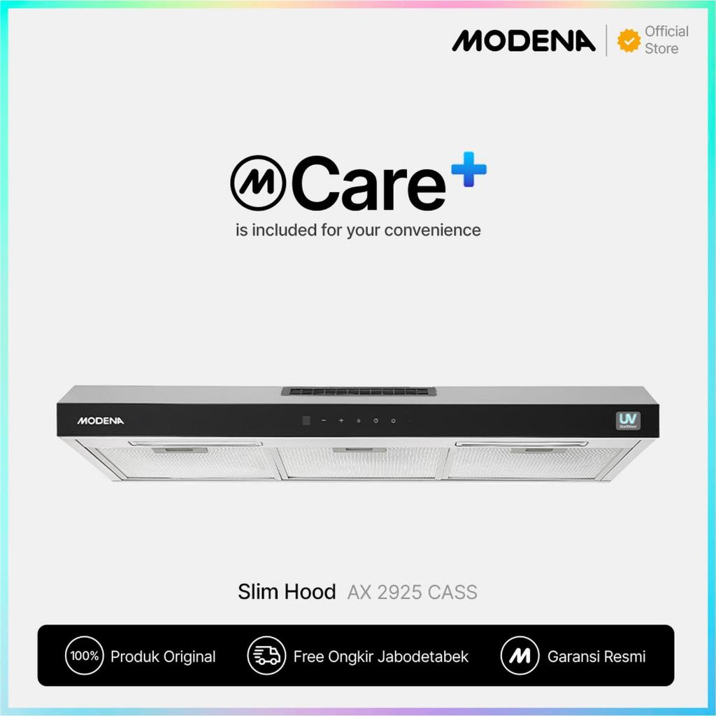 MODENA Purifier Slim Hood - AX 2925 CASS