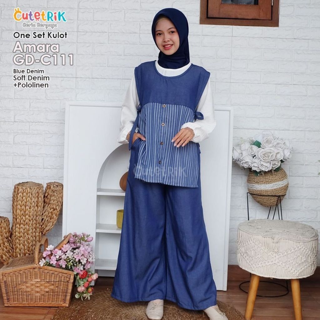 SETELAN  KULOT ANAK & REMAJA BY CUTETRIK