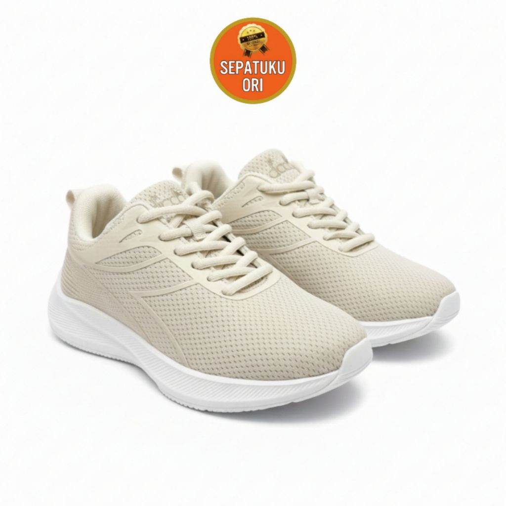 SEPATU WANITA (36/22cm) DIADORA MANLIO BEIGE WOMENS NEW ORI BNIB