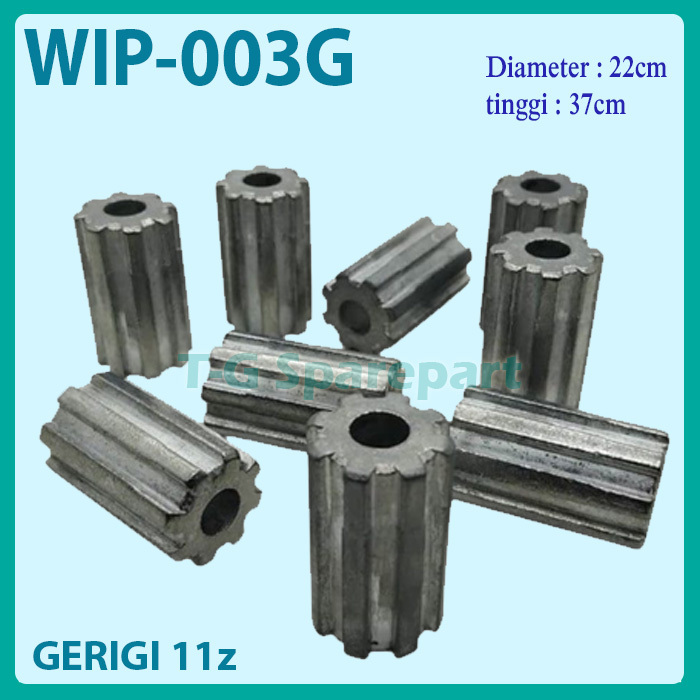 Inti pulsator Samsung gigi dalam 11, gigi luar 8 003G