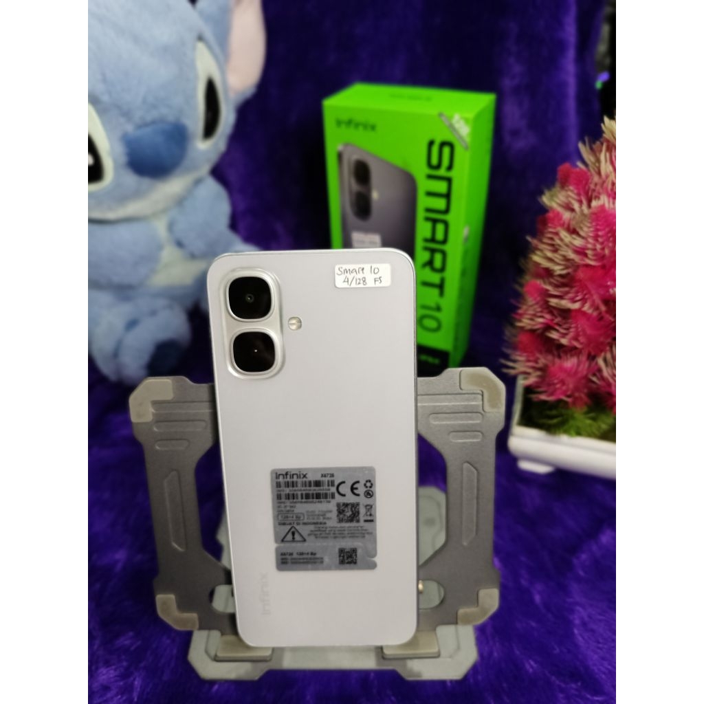 Infinix smart10 4/64 second Fs lengkap