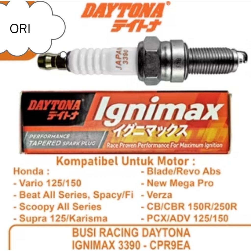 Busi Racing Daytona Motor bebek/Matic Panjang