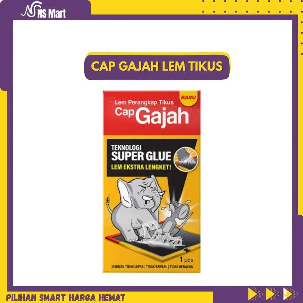 Cap Gajah Lem Perangkap Tikus dan Hama