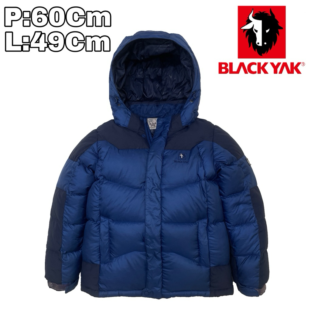 JK30 Jaket Bulang Winter Outdoor Anak 8 Th Blackyak  Bulu Angsa Musim Dingin Hiking Pendaki Gunung