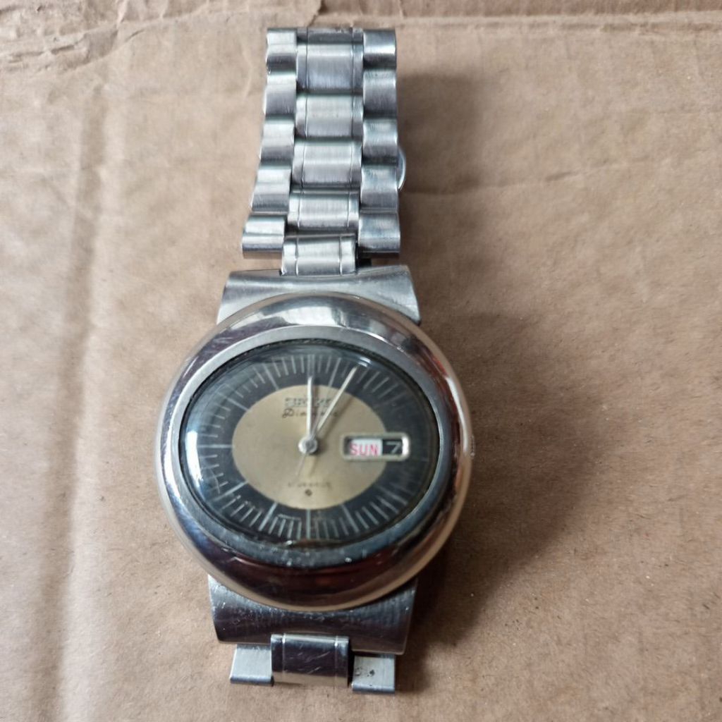 jam Seiko diamatic vintage original cal 6119 bekas