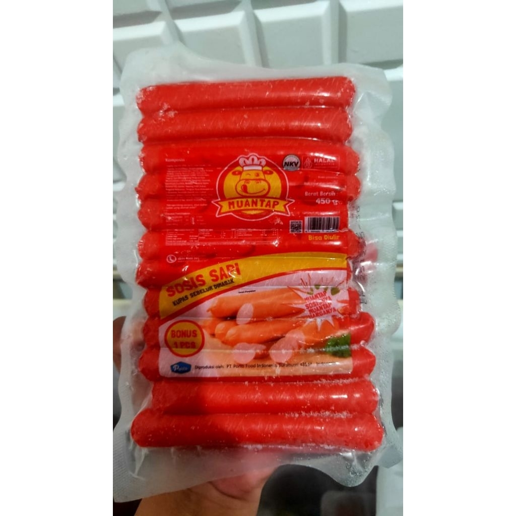 muantap sosis sapi 450g