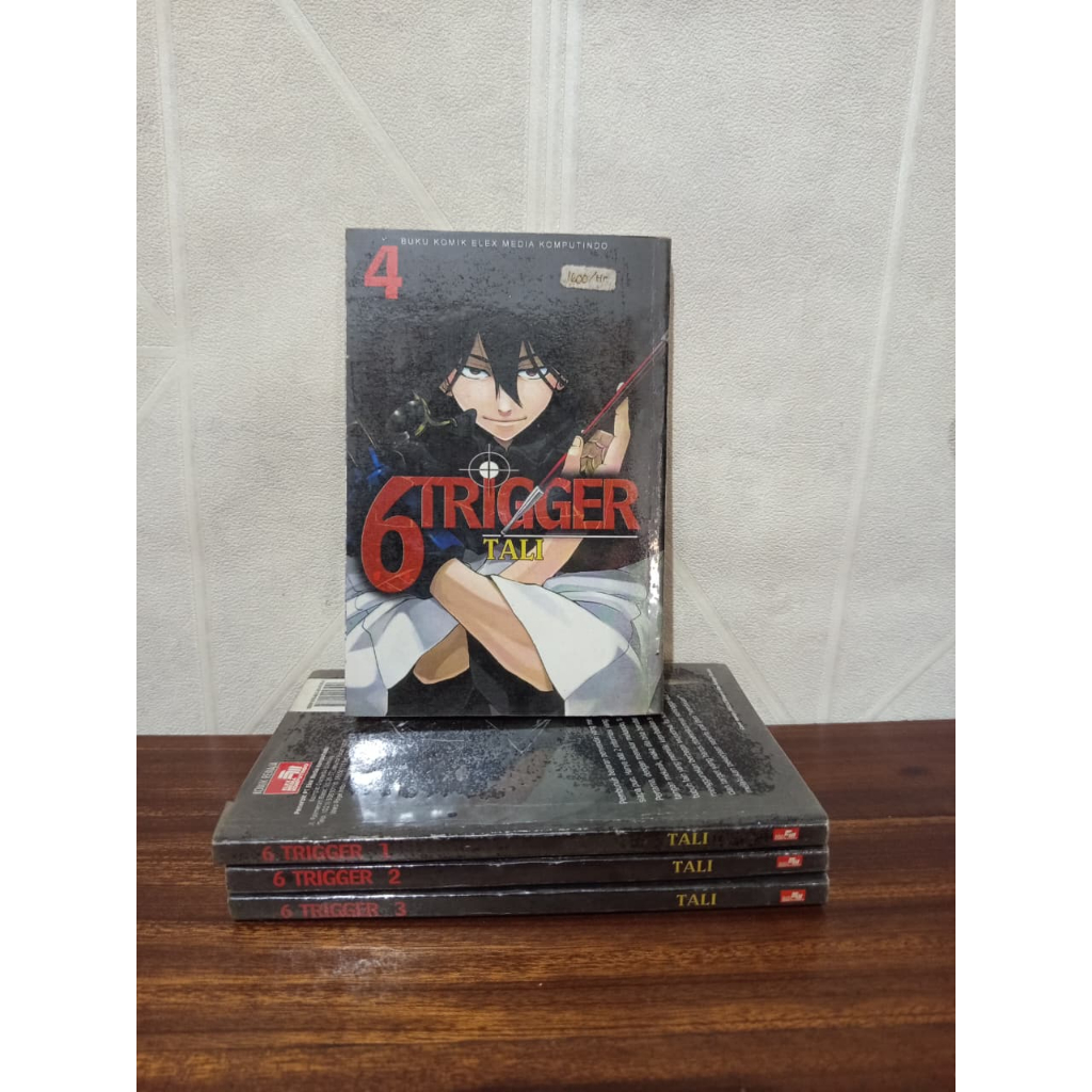 KOMIK 6 TRIGGER TALI SERI 1-4 TAMAT/ BEKAS