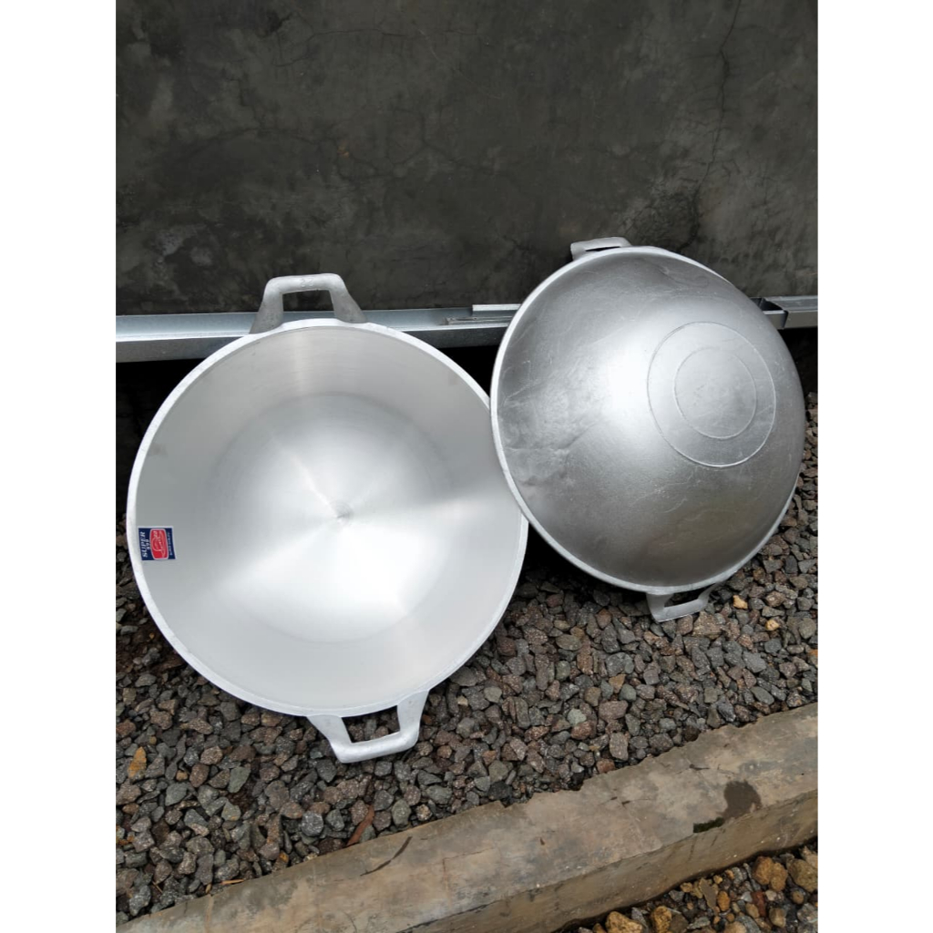 Wajan Aluminium Cekung SUPER No 22 Wajan Aluminium Jumbo