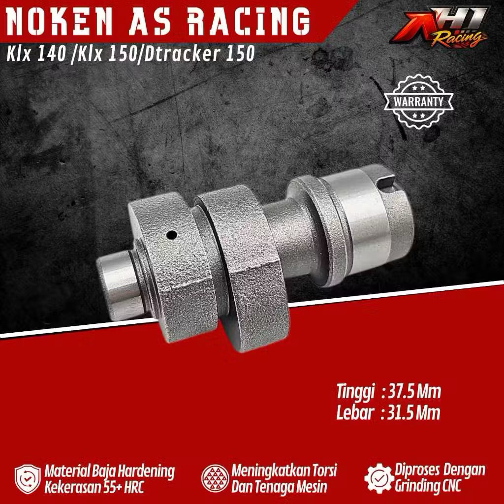NOKEN AS BAHAN MENTAH KLX150 DTRACKER 150 AH1 RACING BAJA PREMIUM 50HRC NOKEN AS KLX NOKEN KLX BAHAN