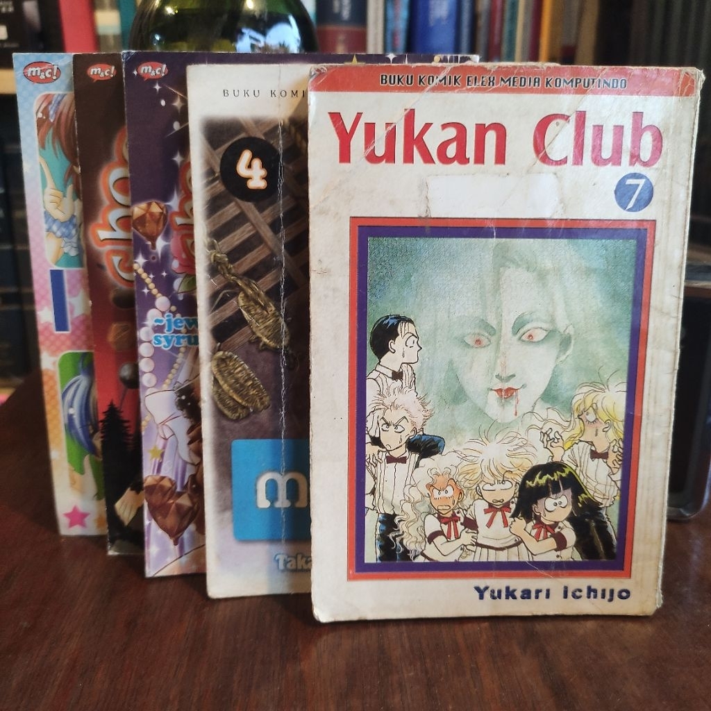 Komik Idol Master Nagiri Kyo, Chocolate Magic Mizuho Rino, Mokke Takatoshi Kumakura, Yukan Club Ichi