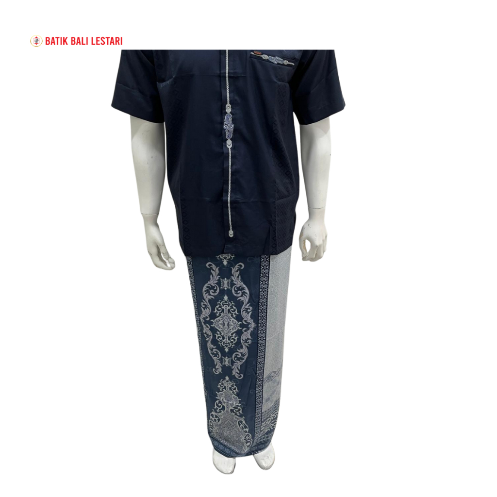 Batik Bali Lestari Sarung Samarinda Harum Cendana Biru (2591)