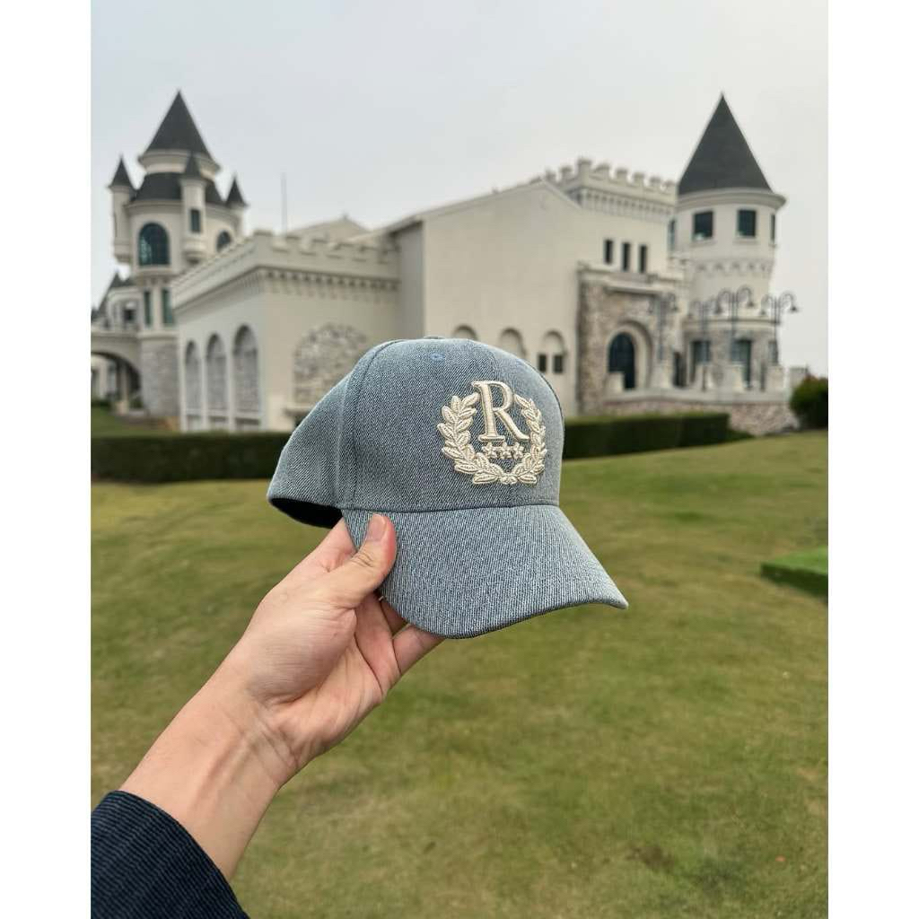 RUCAS Crown Denim Cap - topi Rucas Unisex Klasik