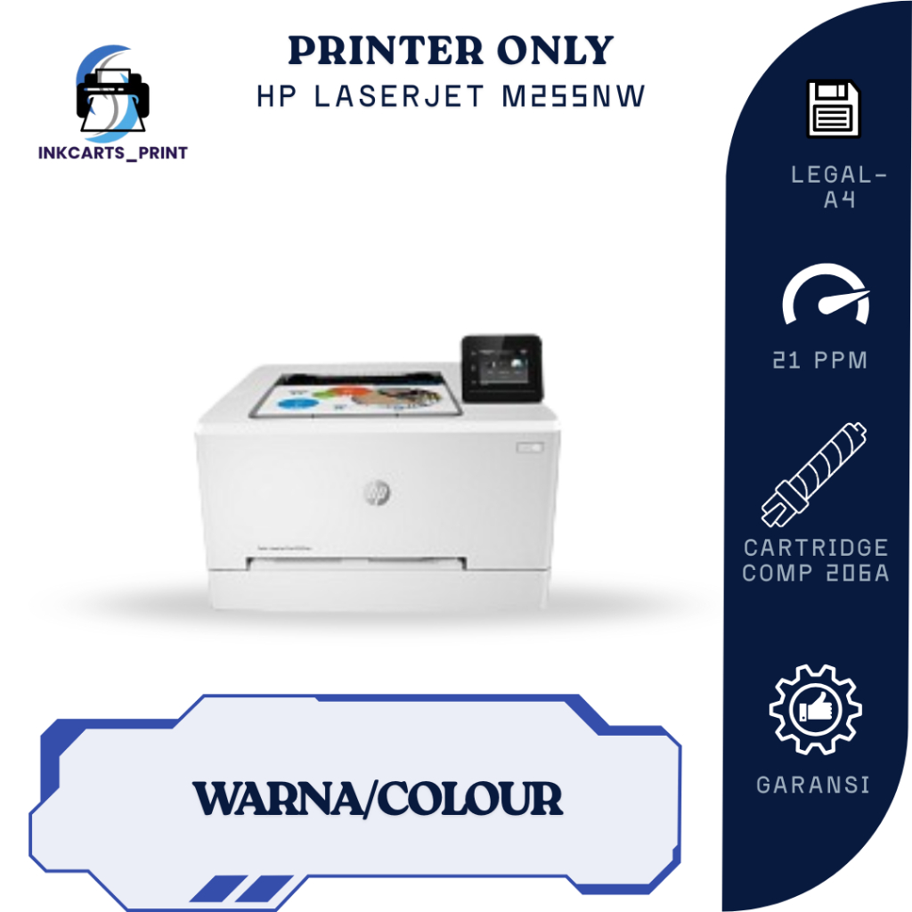 HP Color LaserJet Pro M255nw Wireless Print
