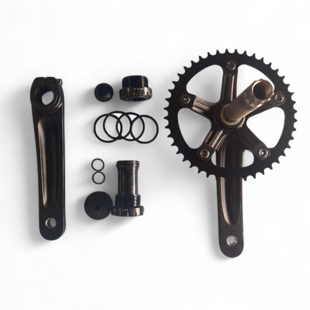 Crank Single 44T Hollowtech 2 Nimbuzz Exodus BCD 130 mm