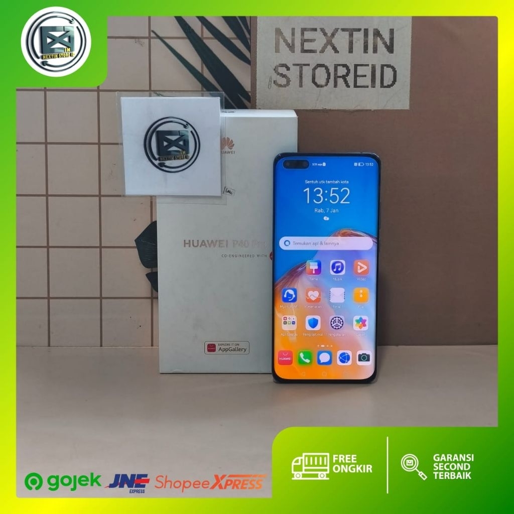 HUAWEI P40 PRO 5G 8/256 SECOND FULLSET