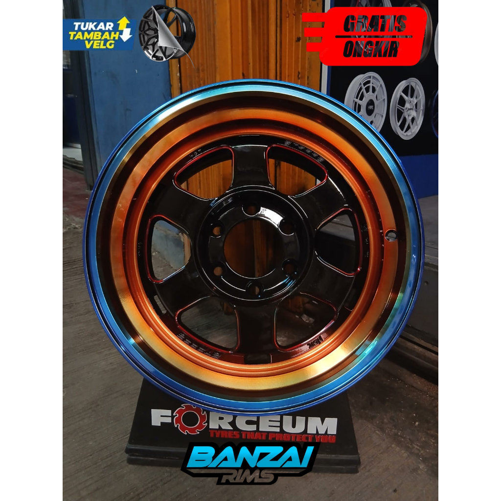 HSR Velg Etappe Celong HSR WHEEL Ring 17 Fortuner Pajero Hillux Triton DLL