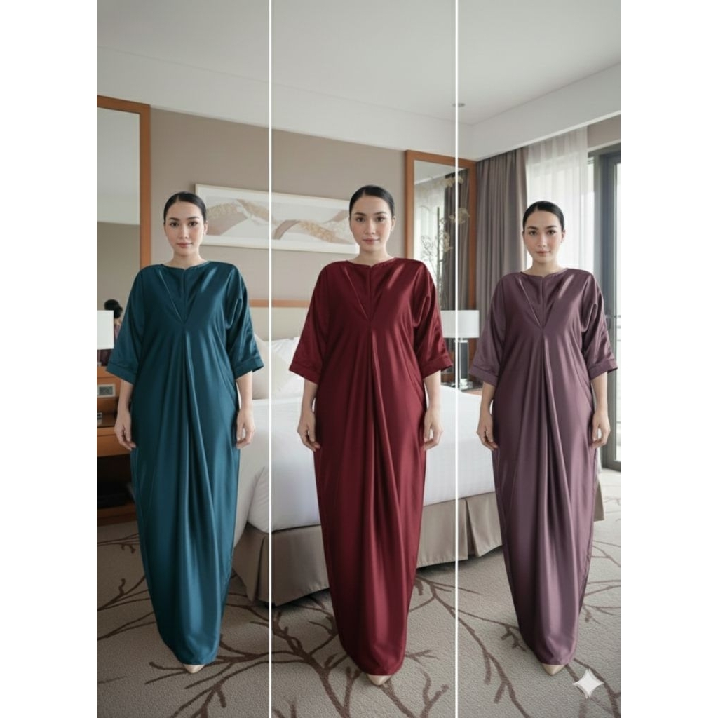 kaftan Yasmine baju lebaran baju kondangan