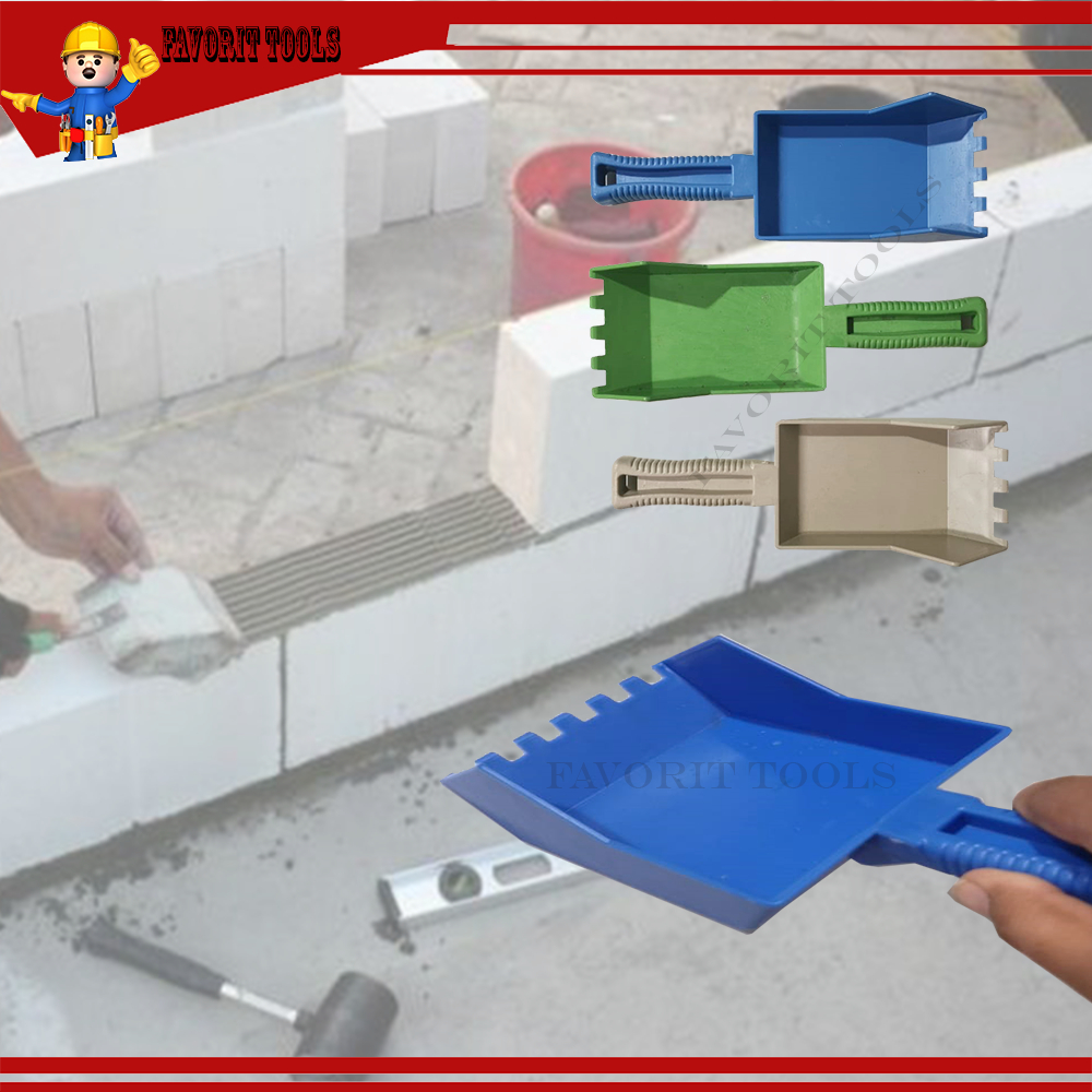 Cetok Pvc Wrna Bata Ringan Cetok Semen Pvc Tebal