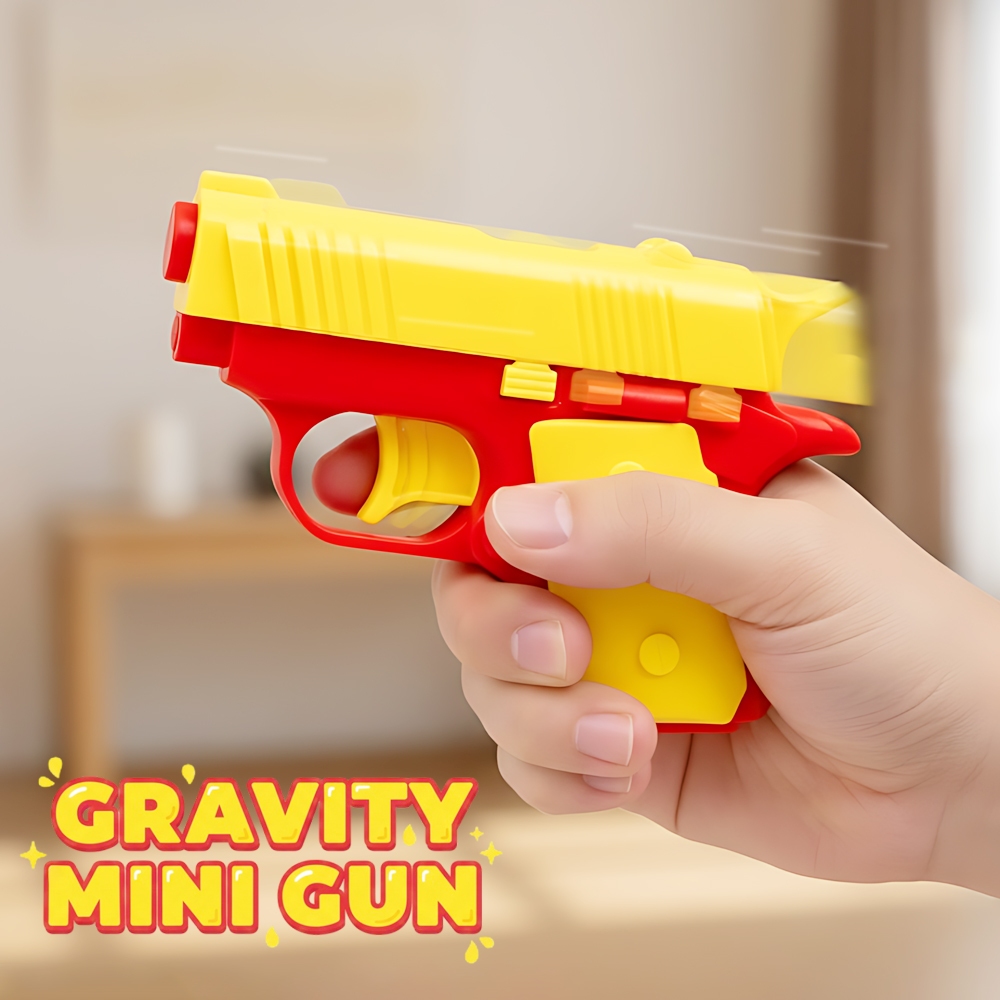 Mainan Anak 88208-B/M1911 GRAVITY 3D RADISH GUN Mainan Tembakan Anak Mini Tekan Aman Edukatif
