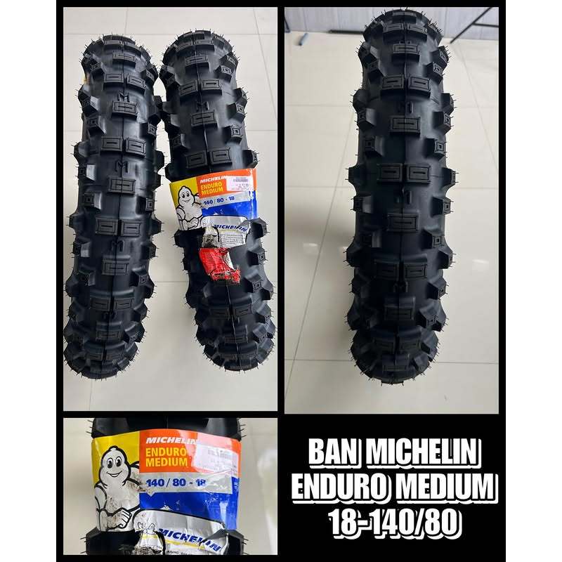 Ban Luar Michelin Enduro Medium 140/80-18 Belakang - Ban Trail Offroad